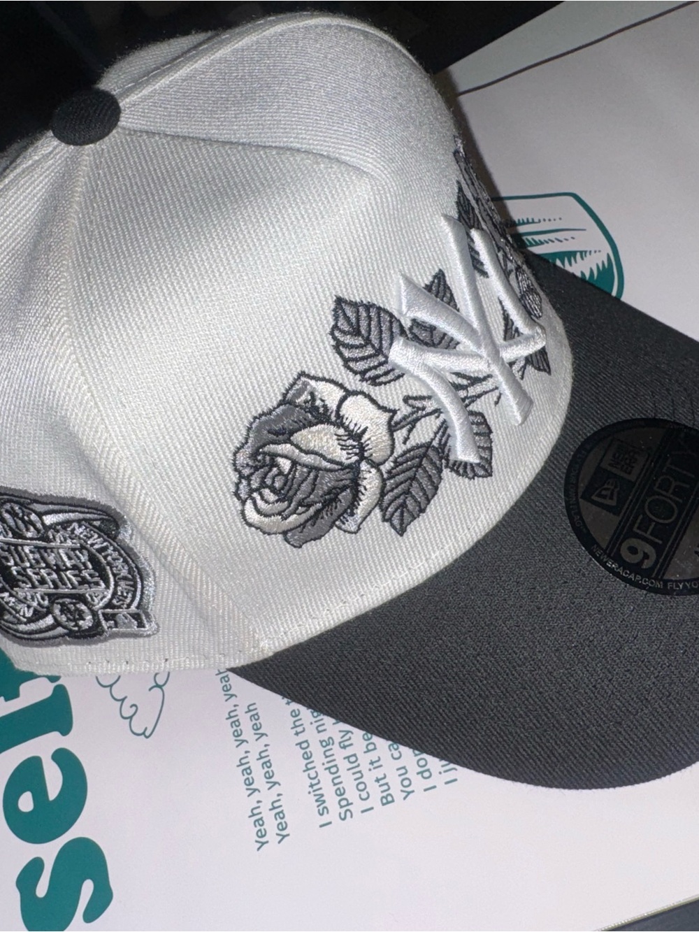 New Era NY Yankees Floral 9FORTY Cap